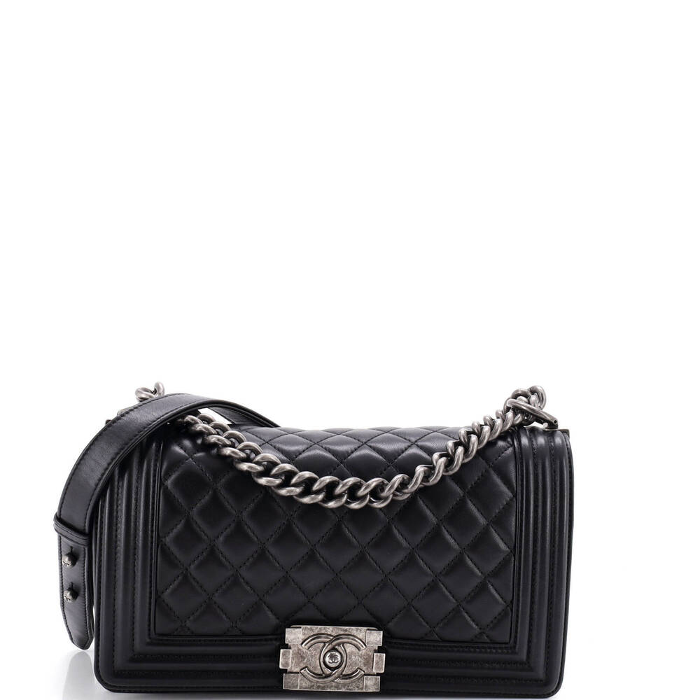 Chanel Old Medium Boy Flap Bag